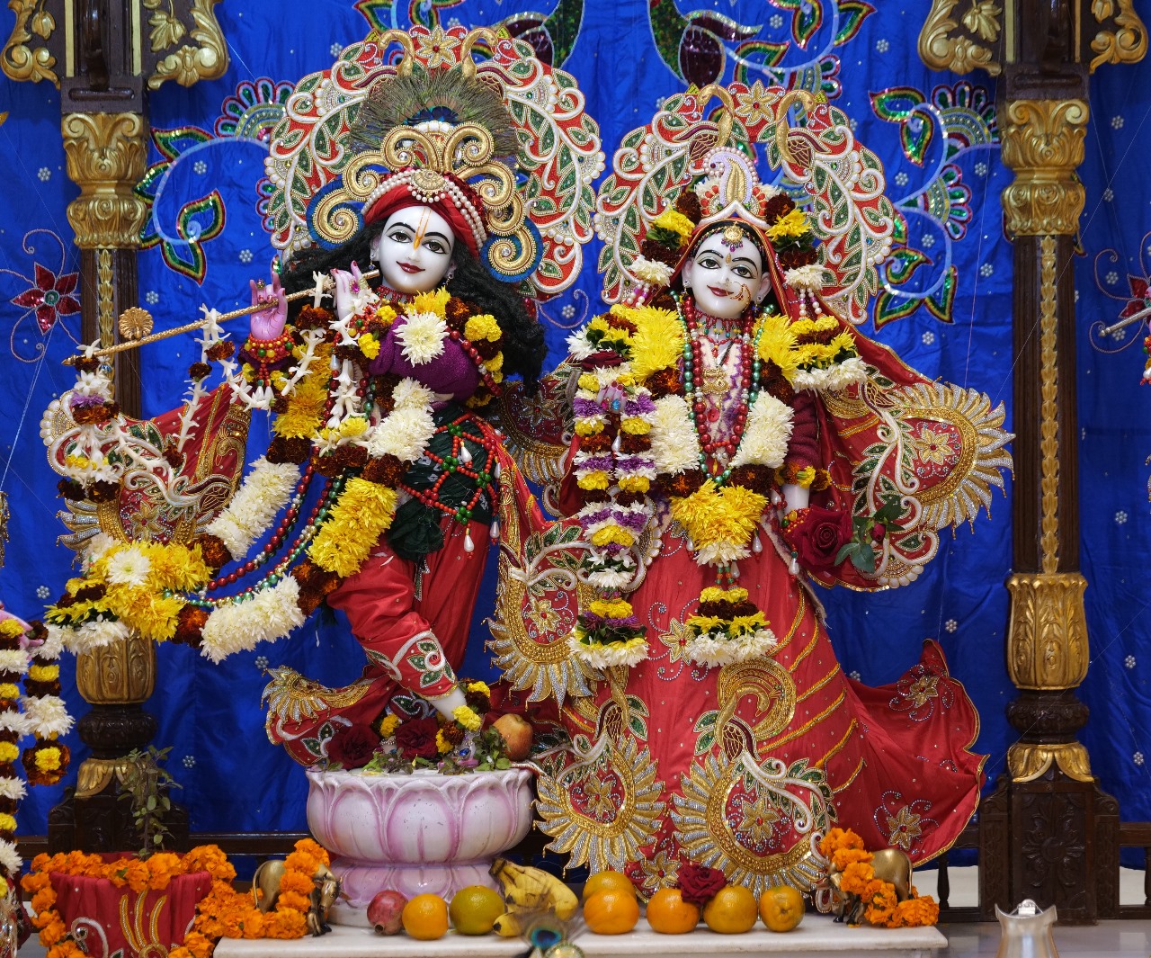Sri Sri Radha Madhav in Royal Attire