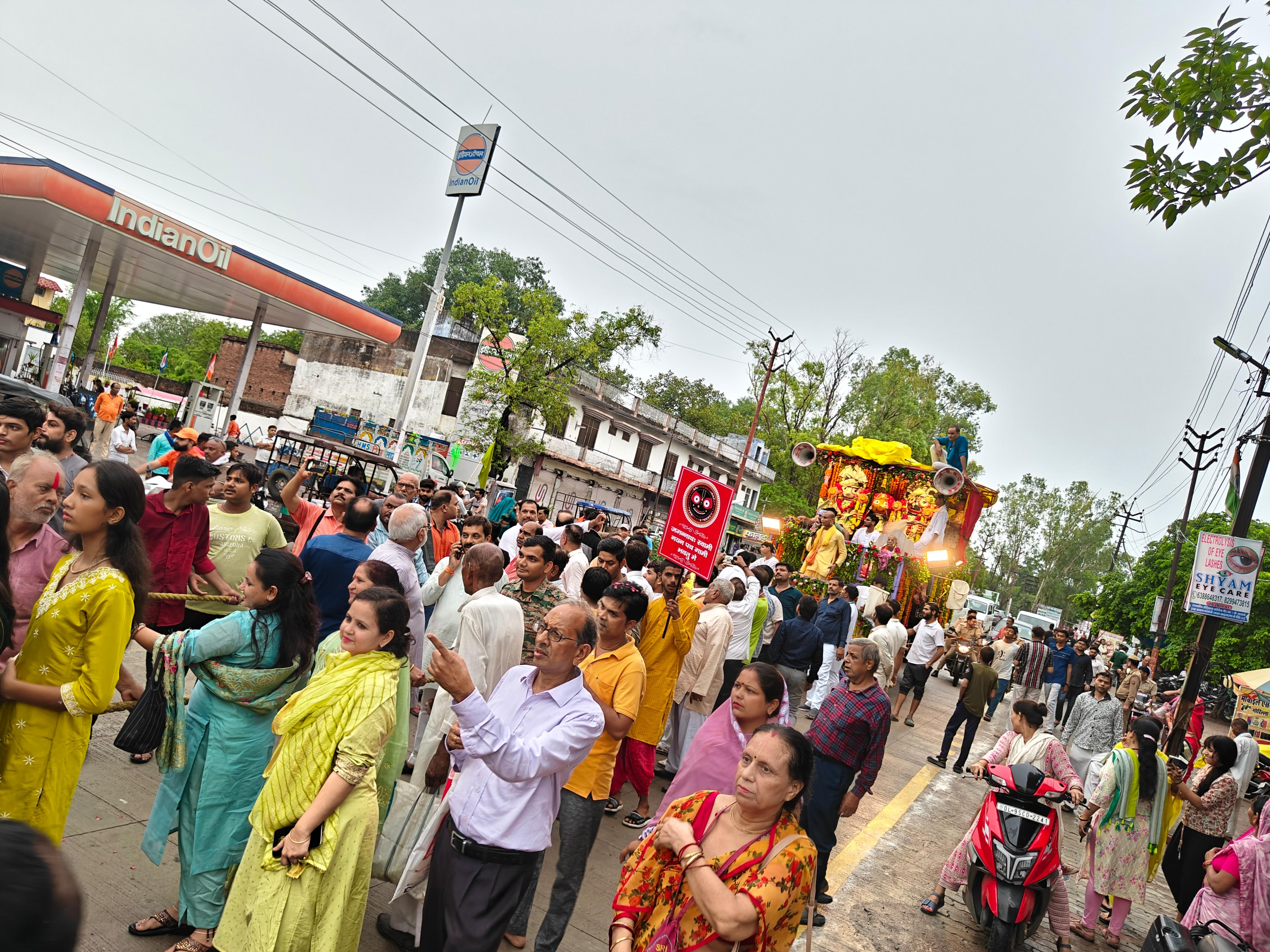 Rath Yatra Procession with Chariot
