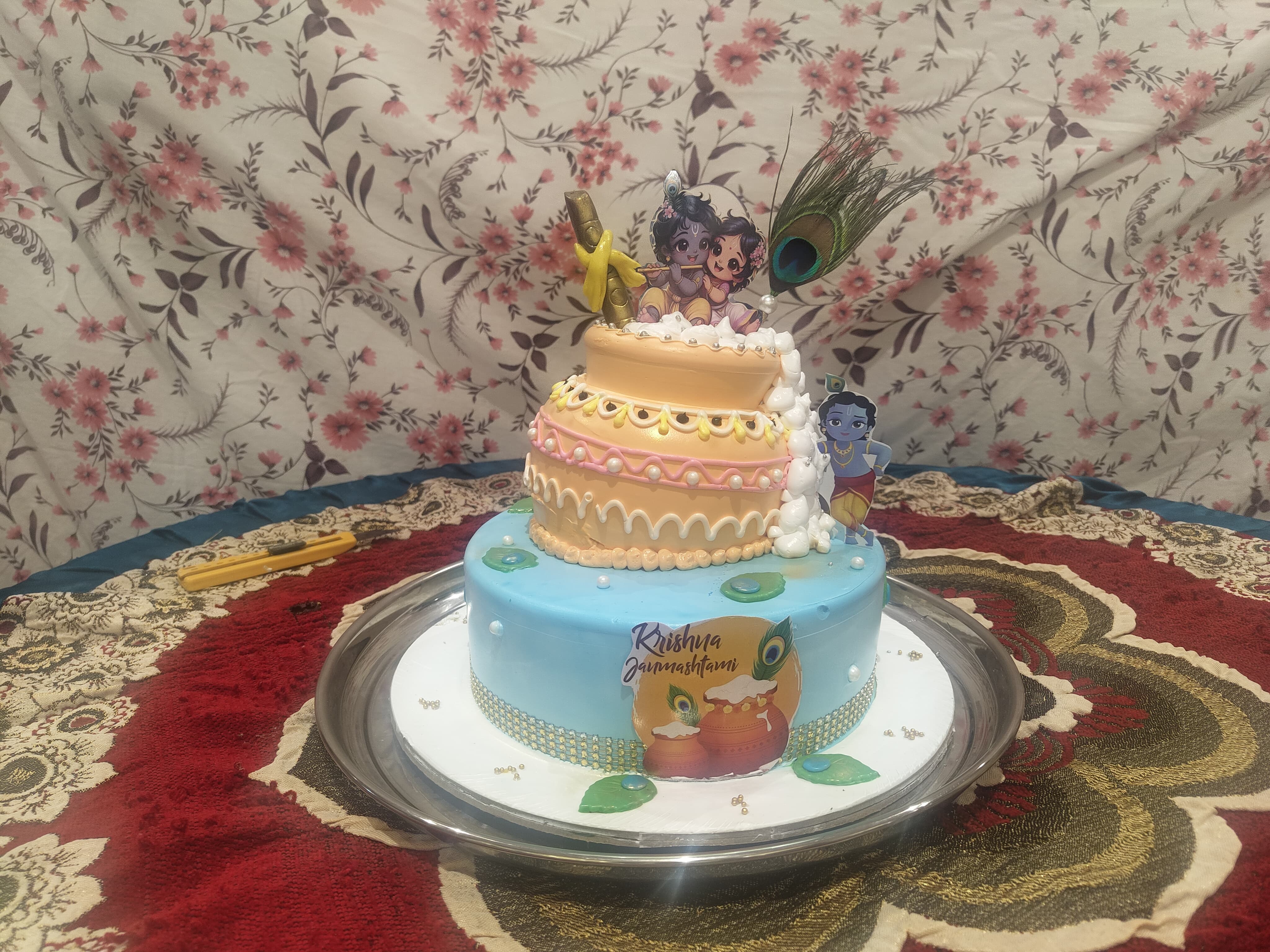 Janmashtami Celebration Cake